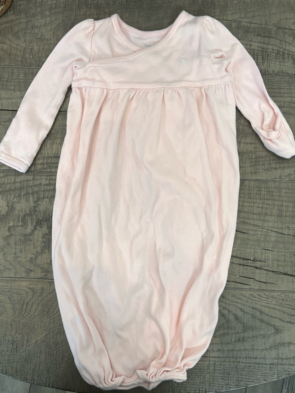 Baby Pink Infant Sleep Gown